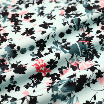 BLOSSOM PRINTED KNITTED FABRIC