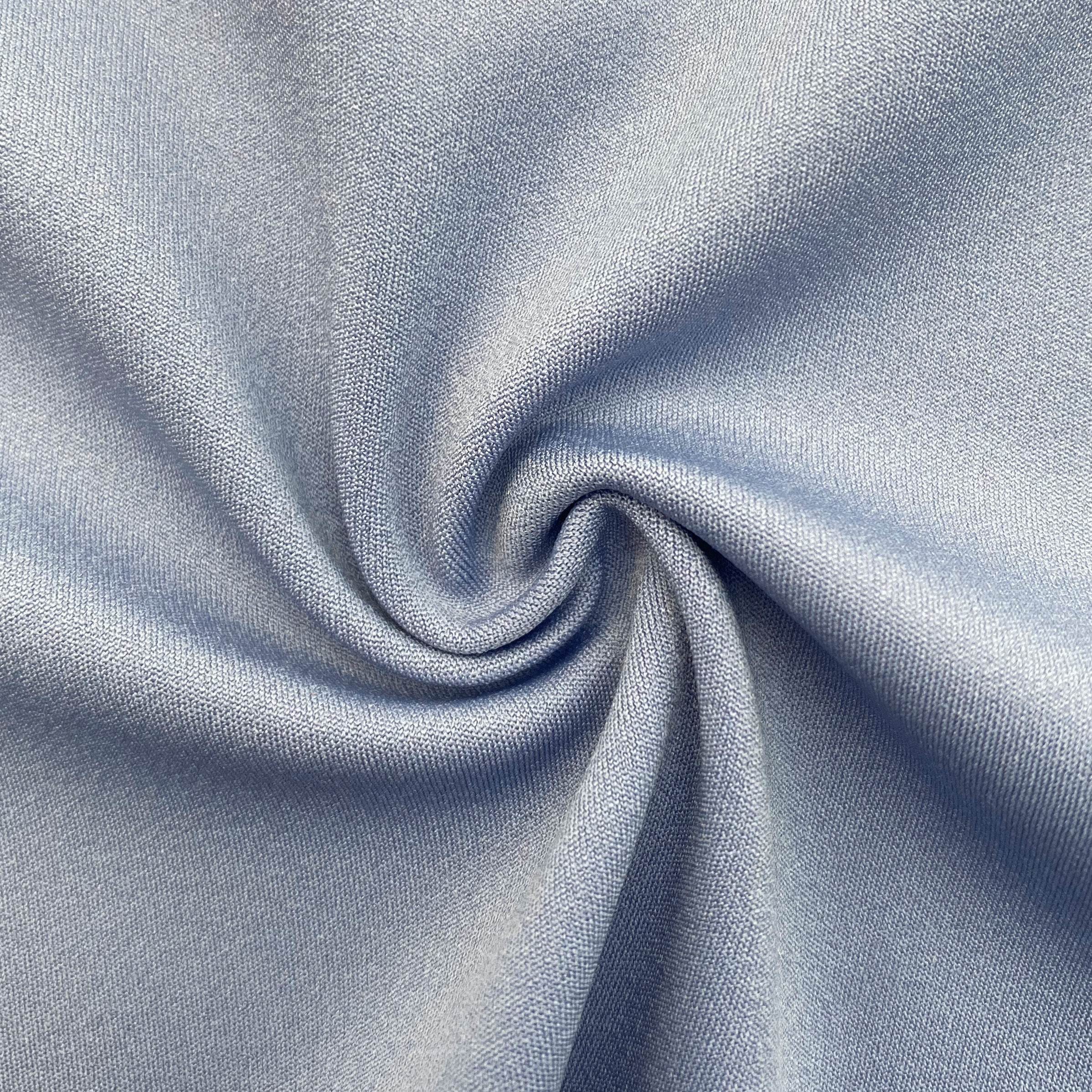 PEACHED INTERLOCK FABRIC