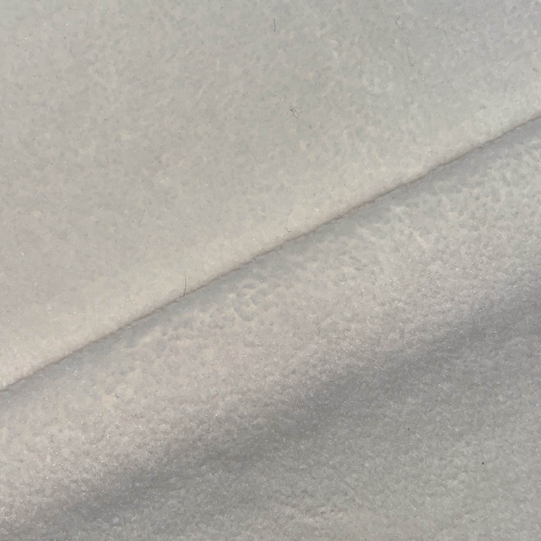 WHITE POLAR FLEECE FABRIC