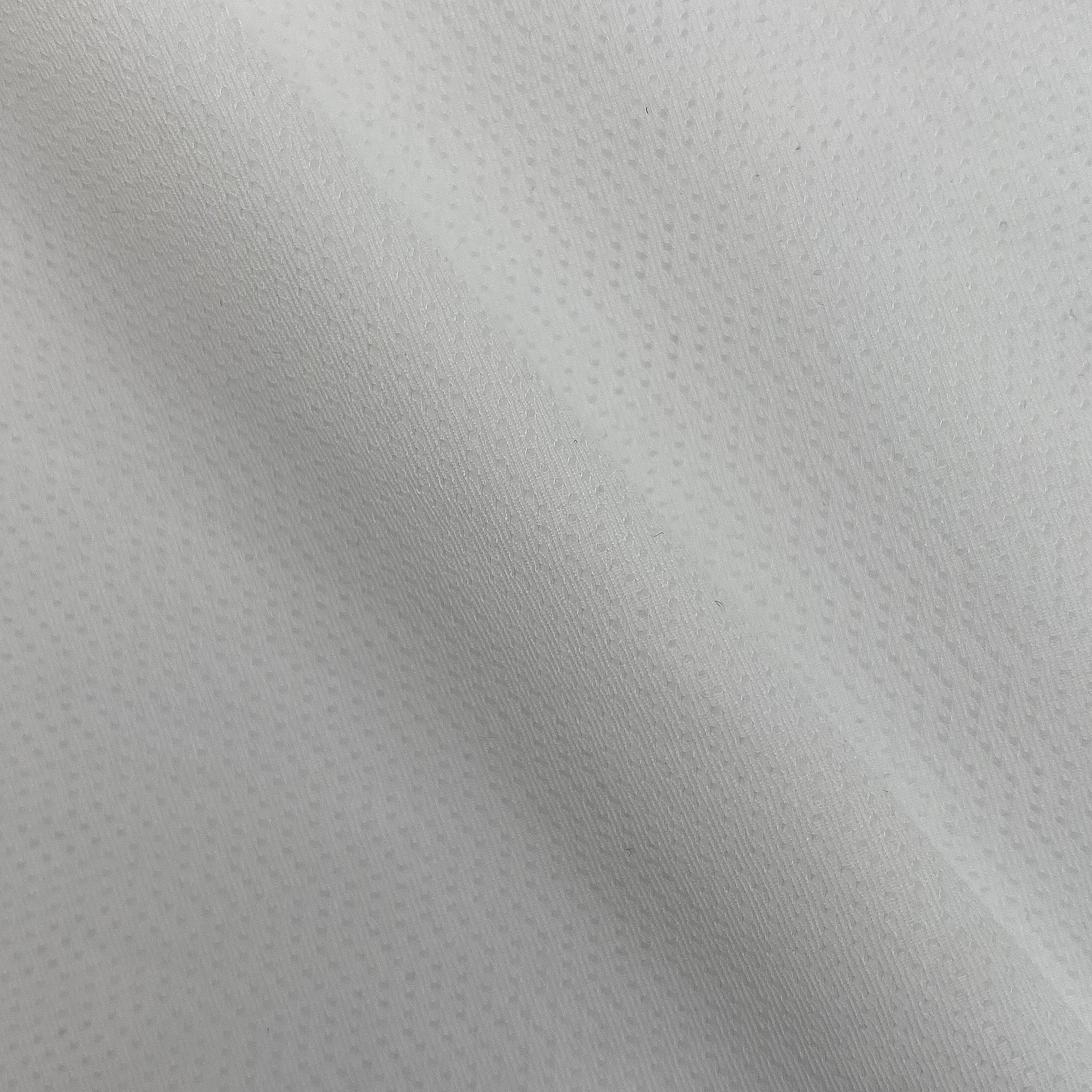 WHITE MESH FABRIC