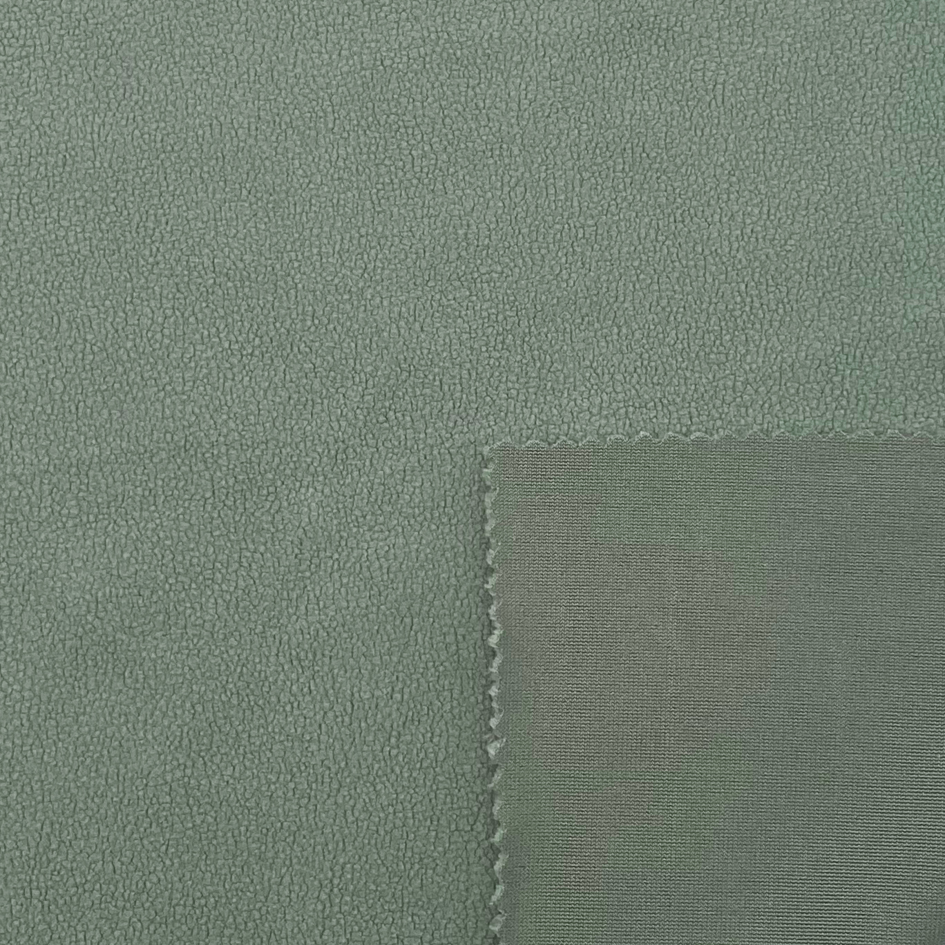 MINT GREEN FLEECE FABRIC