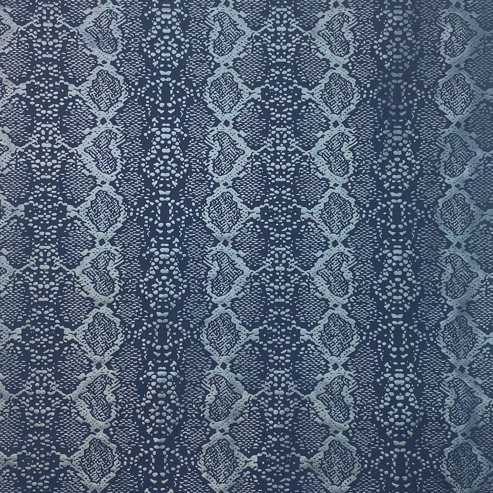 SNAKESKIN FOILPRINT FABRIC