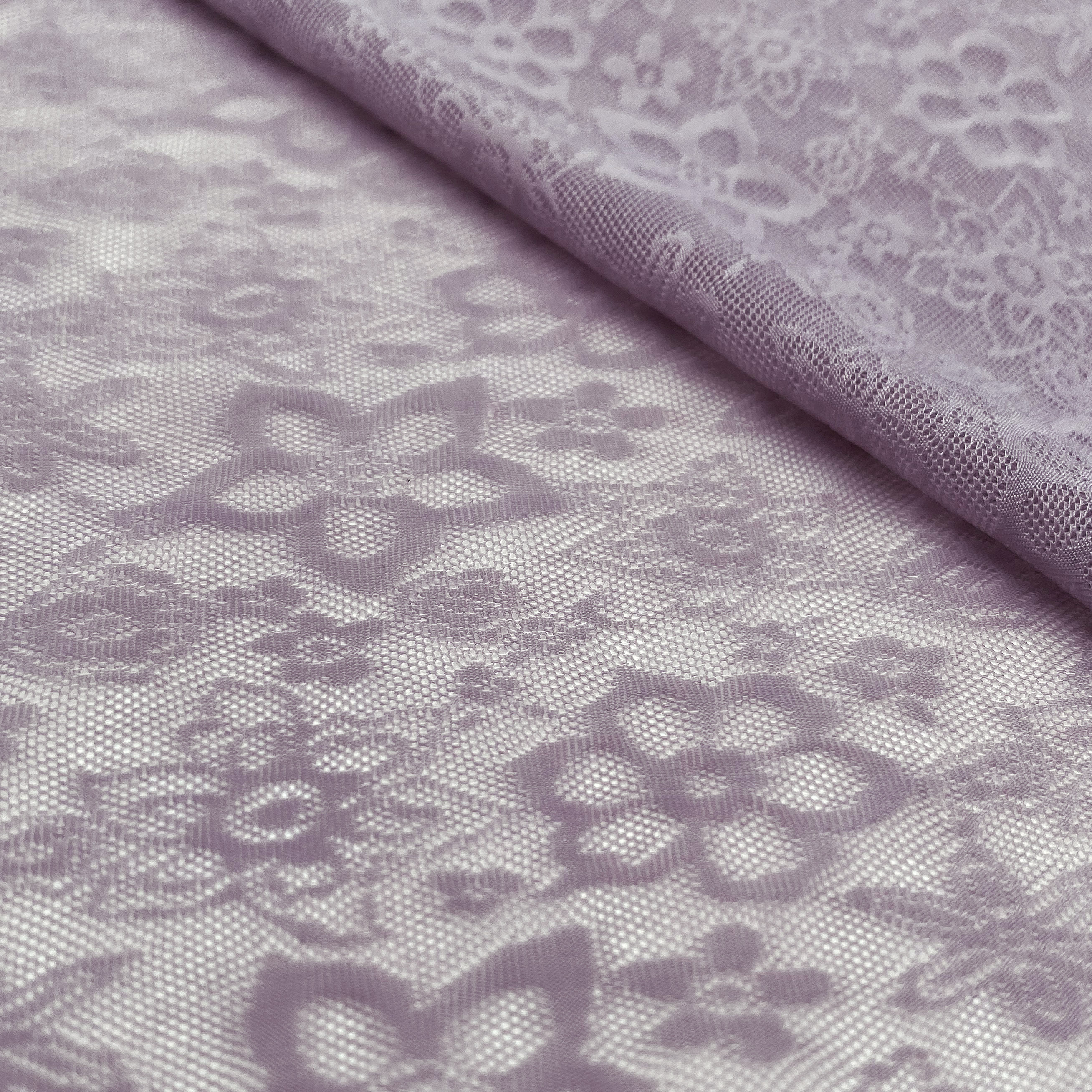 PURPLE LACE FABRIC