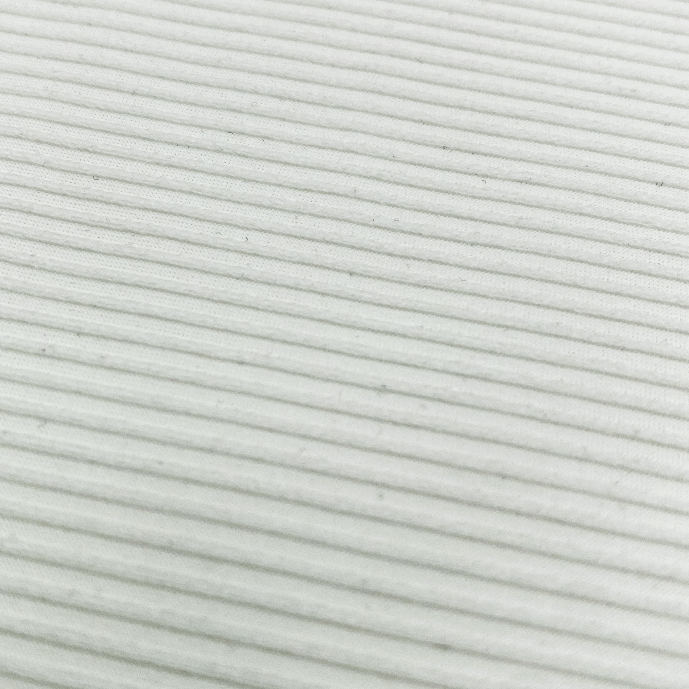 WHITE RIB FABRIC