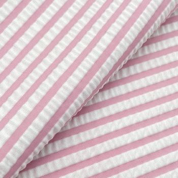WHITE AND PINK FABRIC