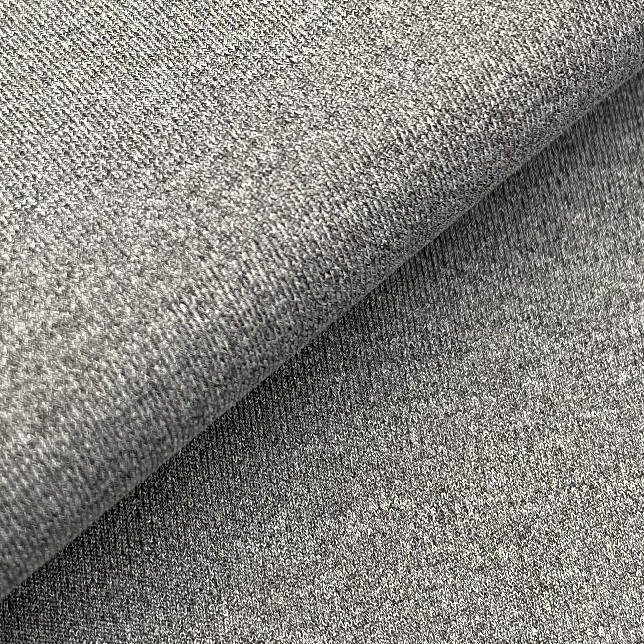 GREY INTERLOCK FABRIC