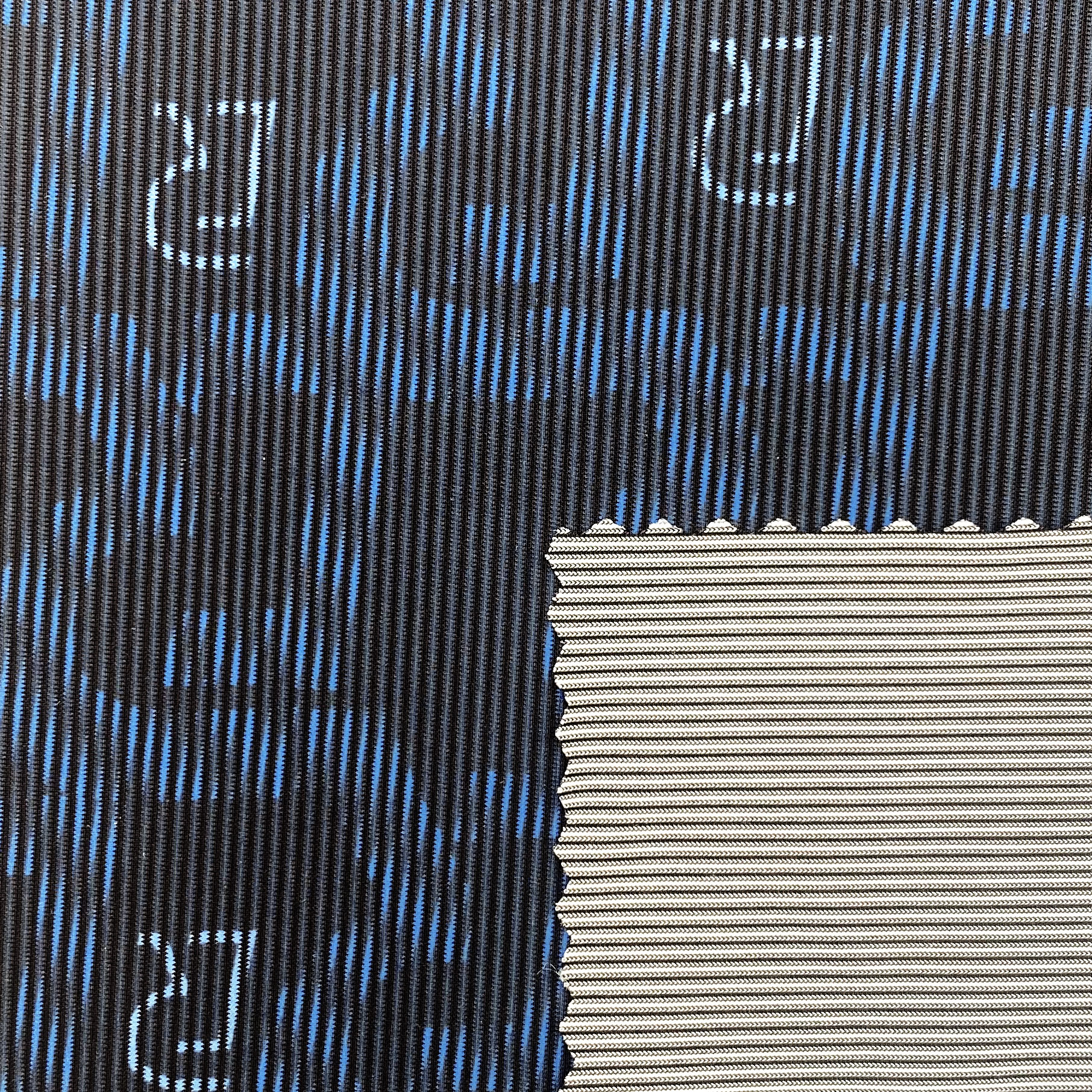 PRINTED WARP KNITTED FABRIC