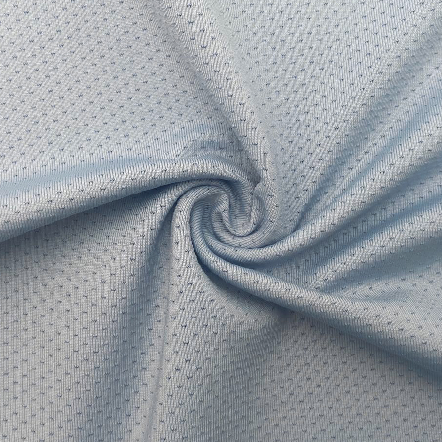 LIGHT BLUE MESH FABRIC